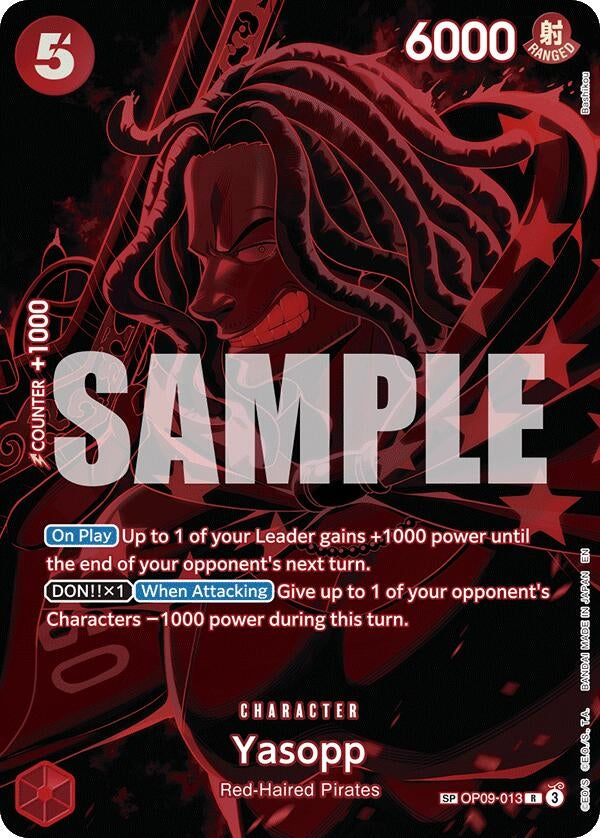 Yasopp (SP) (OP09-013) (OP12)