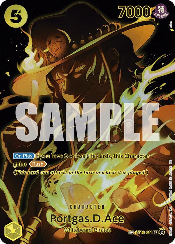 Portgas.D.Ace (SP) (ST13-011) (OP12)