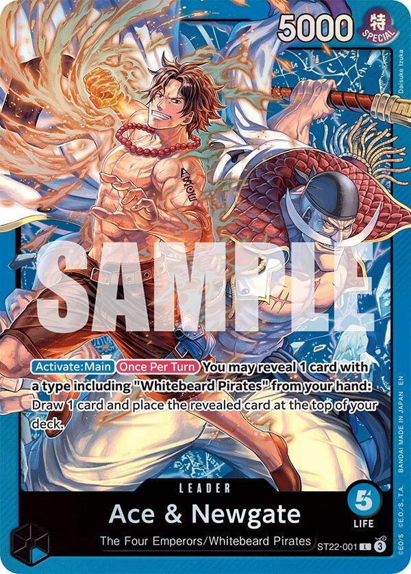 Ace & Newgate - Starter Deck (ST-22) - OPENED