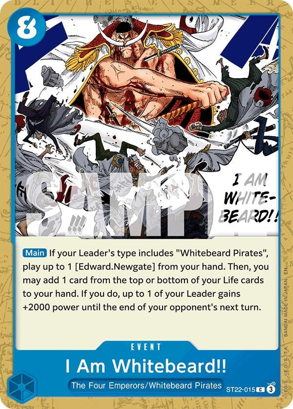 I Am Whitebeard!! (ST22-015) (ST-22)