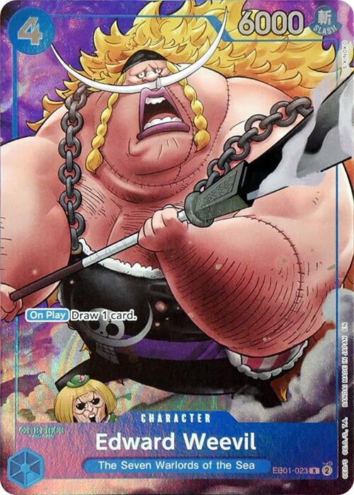 Edward Weevil (Seven Warlords of the Sea Binder Set) (EB01-023) (OP-PR)