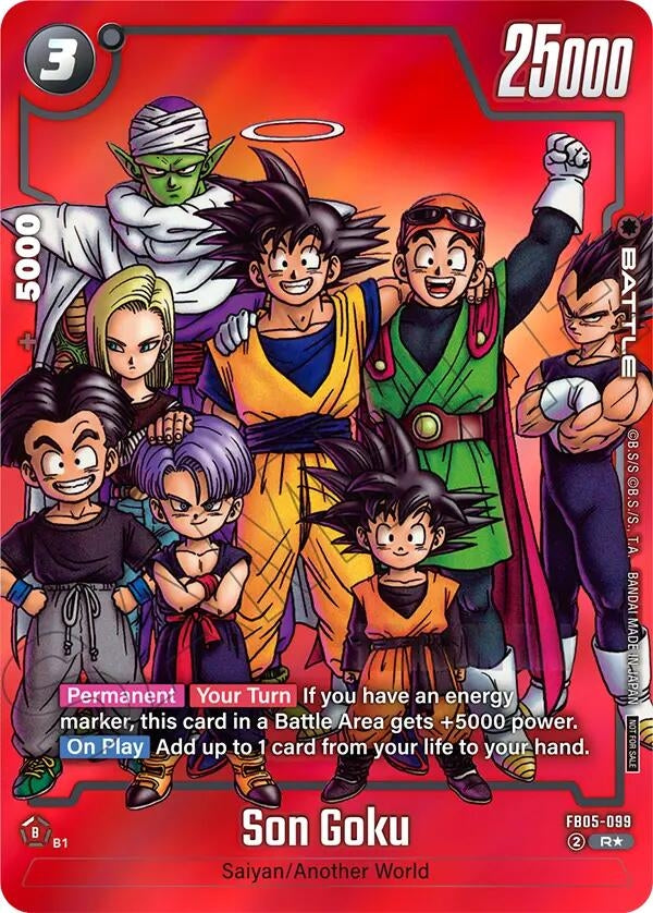 Son Goku - FB05-099 (Limited Pack MANGA Version 01) (FB05-099) (DBSFW_TPR)