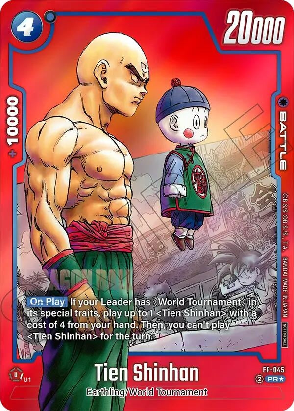 Tien Shinhan - FP-045 (Limited Pack MANGA Version 01) (FP-045) (DBSFW_TPR)