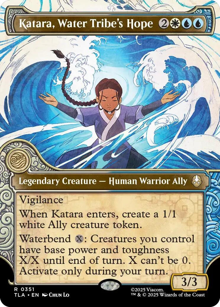 Katara, Water Tribe's Hope (Showcase) (351) (TLA)