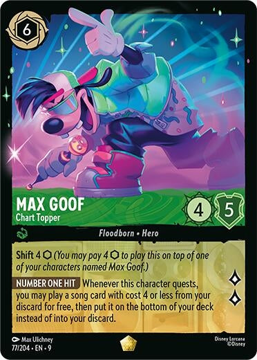 Max Goof - Chart Topper (77/204) (9)