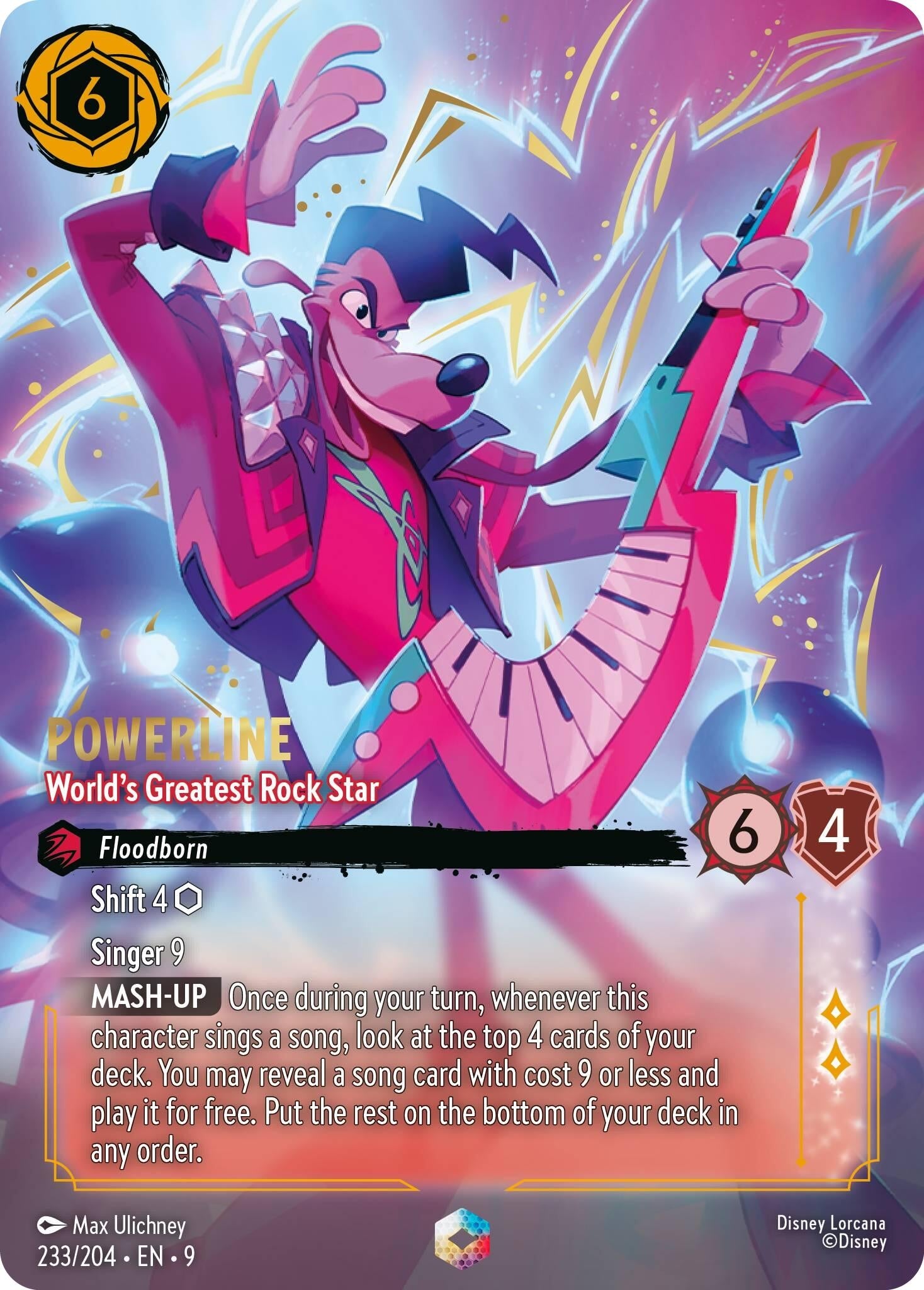 Powerline - World's Greatest Rock Star (Enchanted) (233/204) (9)