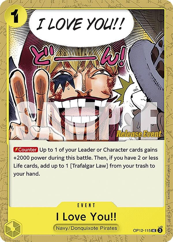 I Love You!! (OP12-115) (OP12 RE)