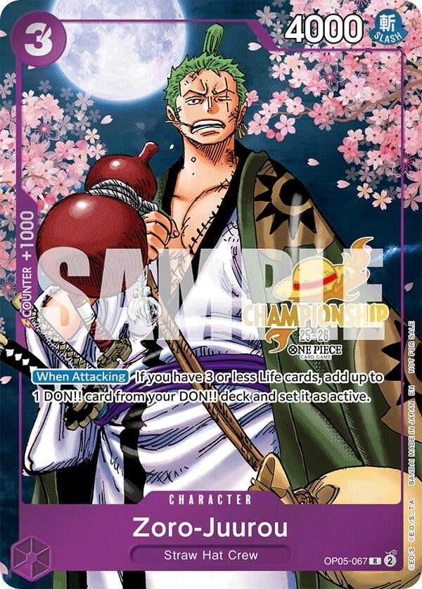 Zoro-Juurou (CS 25-26 Event Pack) (OP05-067) (OP-PR)