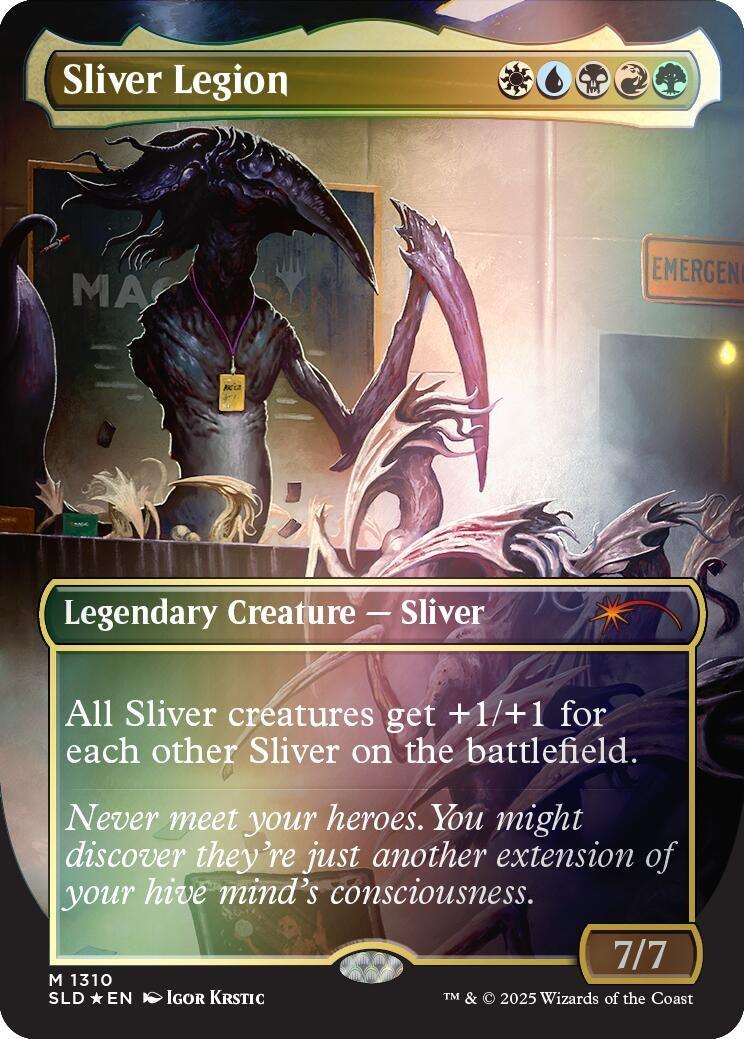 Sliver Legion (1310) (Rainbow Foil) (1310) (SLD)