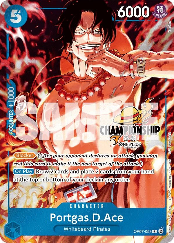 Portgas.D.Ace (CS 25-26 Celebration Pack) (OP07-053) (OP-PR)