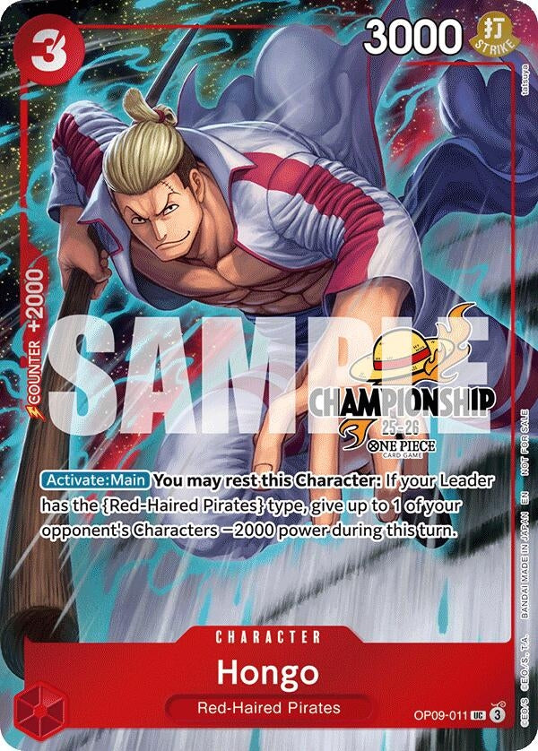 Image for Hongo (CS 25-26 Celebration Pack) - One Piece Card Game