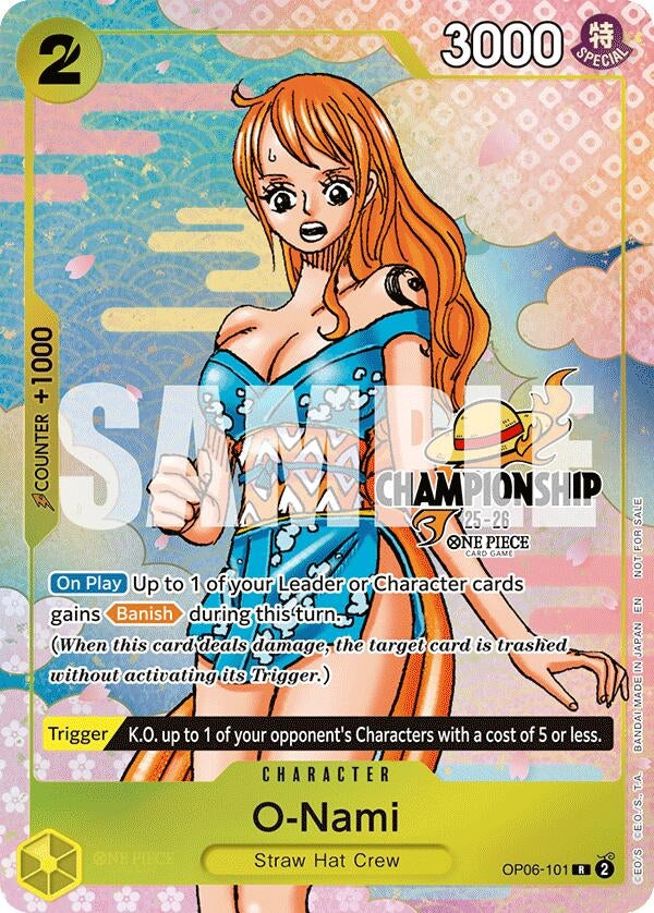 O-Nami (CS 25-26 Event Pack Finalist Ver.) (OP06-101) (OP-PR)