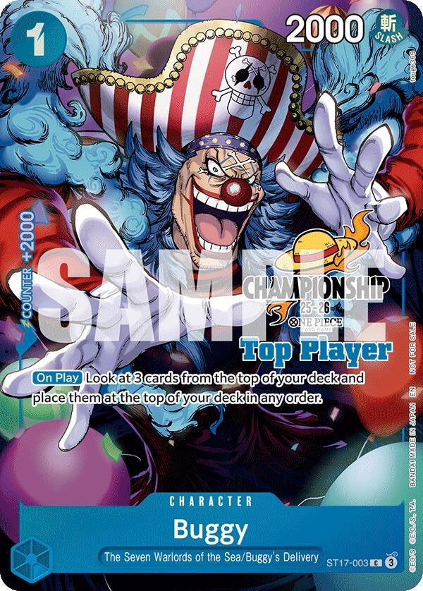 Image for Buggy (CS 25-26 Top Player Pack) - One Piece Card Game