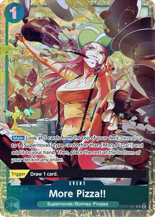More Pizza!! (Premium Card Collection -Best Selection Vol. 4-) (OP07-037) (OP-PR)