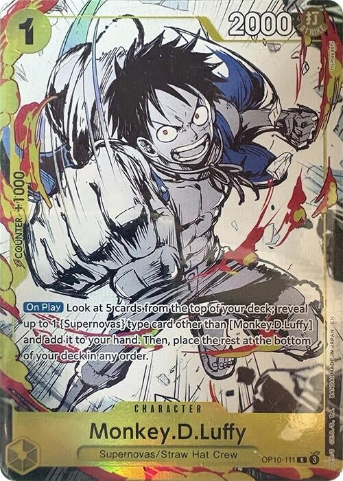 Monkey.D.Luffy (Premium Card Collection -6 assort vol.1-) (OP10-111) (OP-PR)