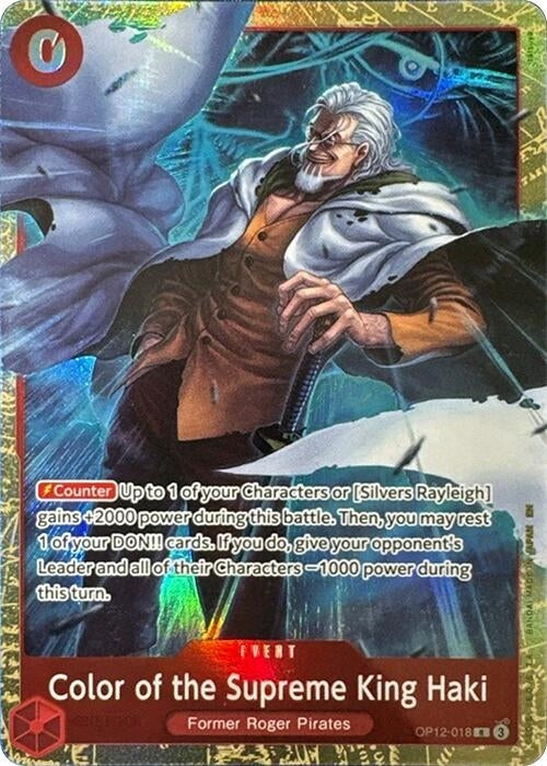 Color of the Supreme King Haki (Premium Card Collection -6 assort vol.1-) (OP12-018) (OP-PR)