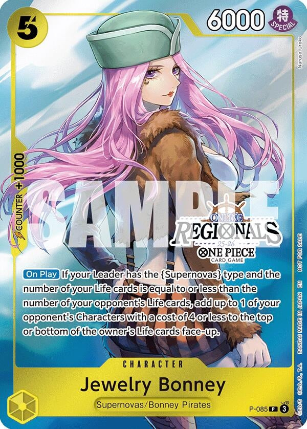 Image for Jewelry Bonney (Online Regional Participation Pack 2025 Vol.2) (P-085) (OP-PR) - One Piece Card Game