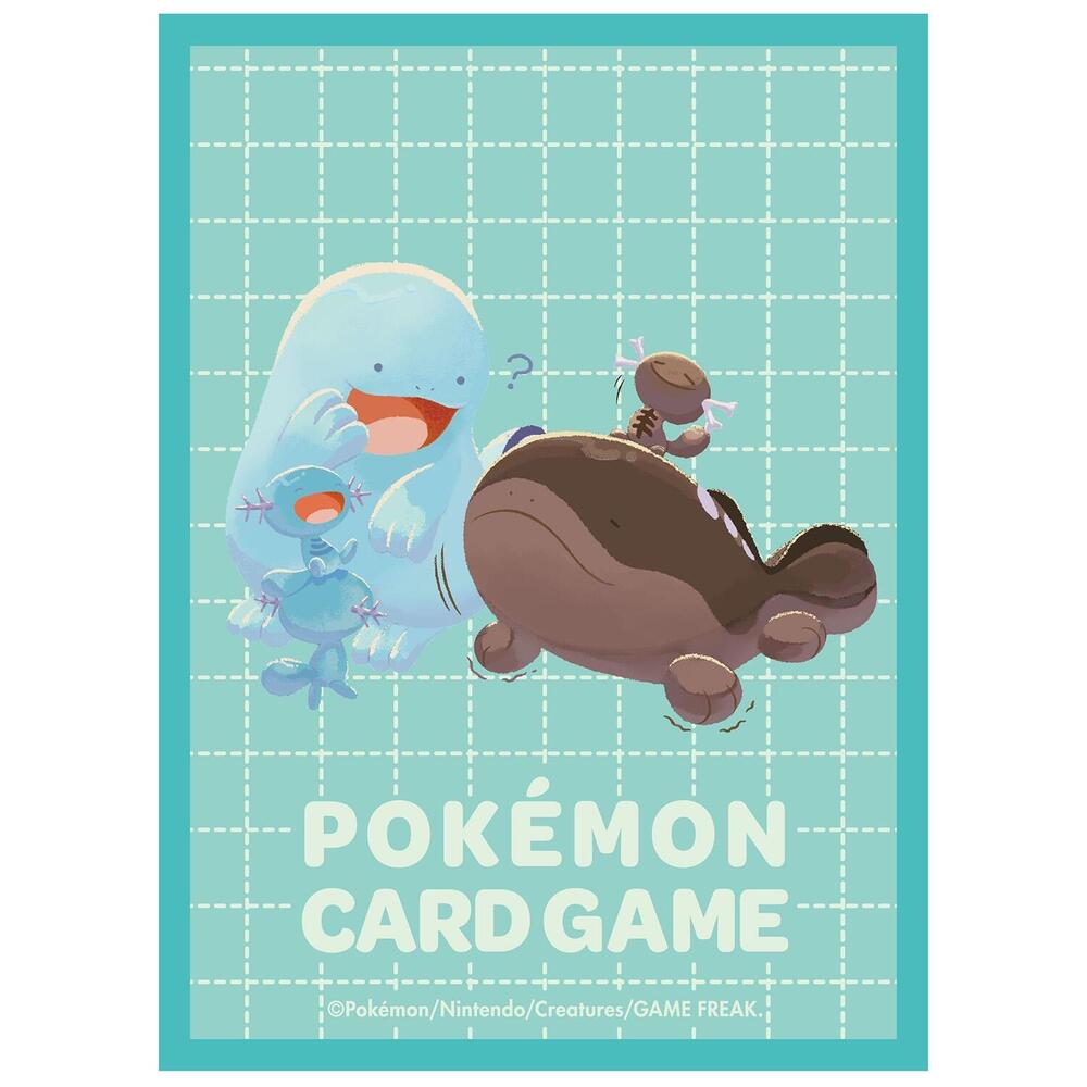 Pokemon Center Exclusive Card Sleeves - Whooper, Nuo & Do-oh(64-Pack) - Pokemon International Card Sleeves
