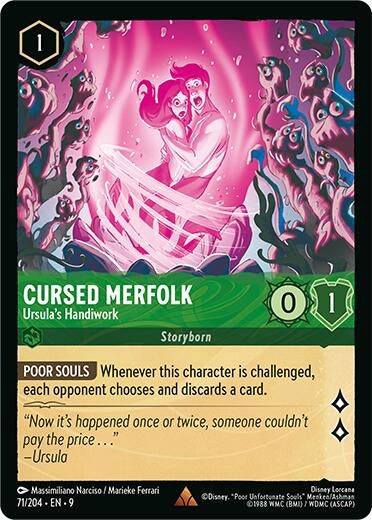 Cursed Merfolk - Ursula's Handiwork (71/204) (9)