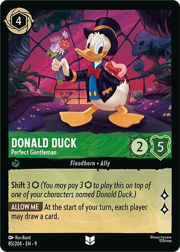 Donald Duck - Perfect Gentleman (85/204) (9)