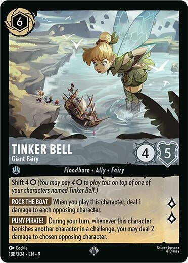 Tinker Bell - Giant Fairy (188/204) (9)
