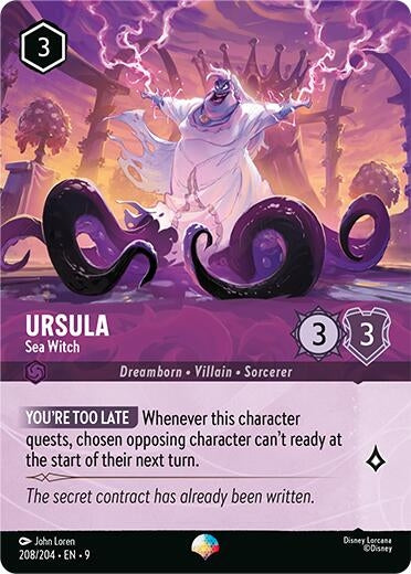 Ursula - Sea Witch (Epic) (208/204) (9)