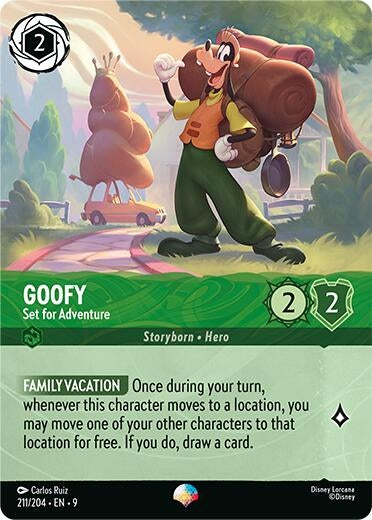 Goofy - Set for Adventure (Epic) (211/204) (9)