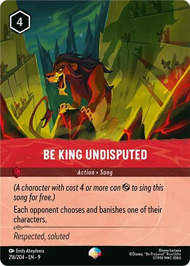 Be King Undisputed (Epic) (216/204) (9)