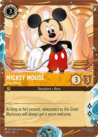 Mickey Mouse - True Friend (Disney Cruise Promo) (10) (DLPC)