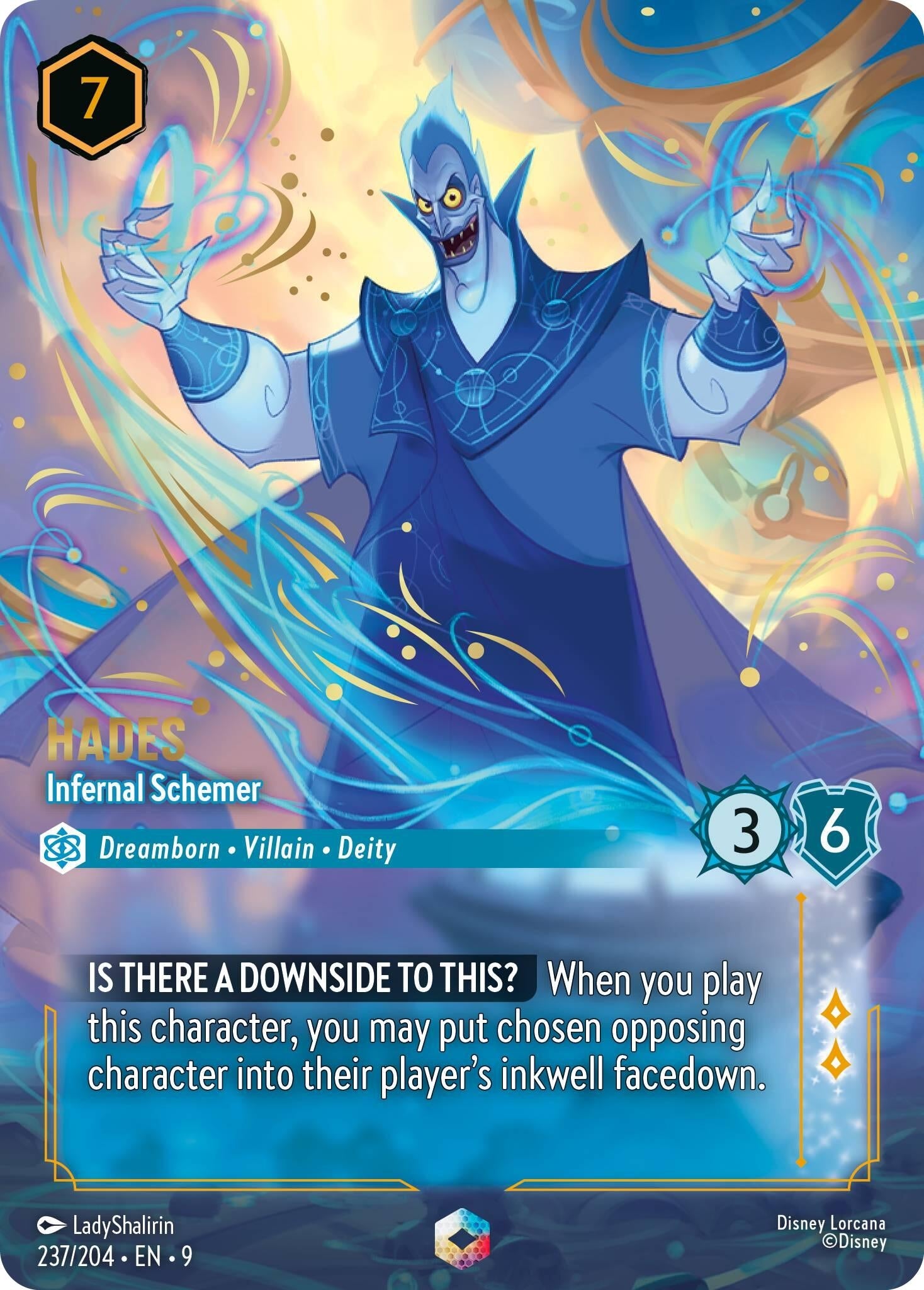 Hades - Infernal Schemer (Enchanted) (237/204) (9)