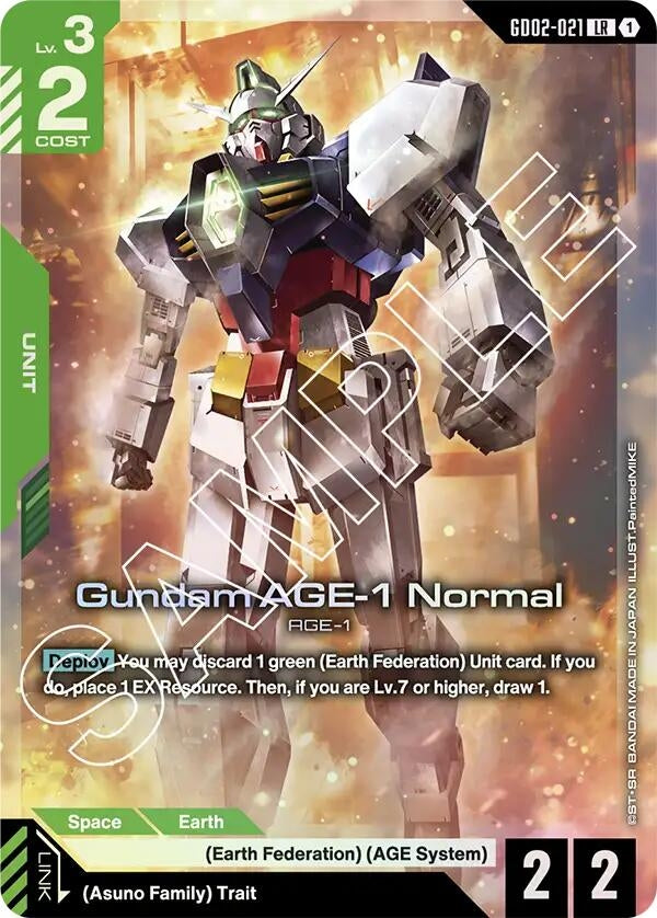 Gundam AGE-1 Normal (GD02-021) (GD02)