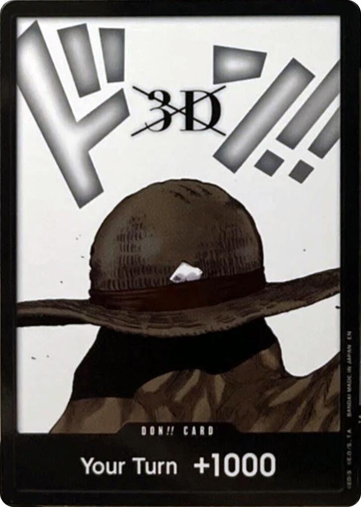 DON!! Card (3D) (Double Pack Set Vol. 8) (OP12)