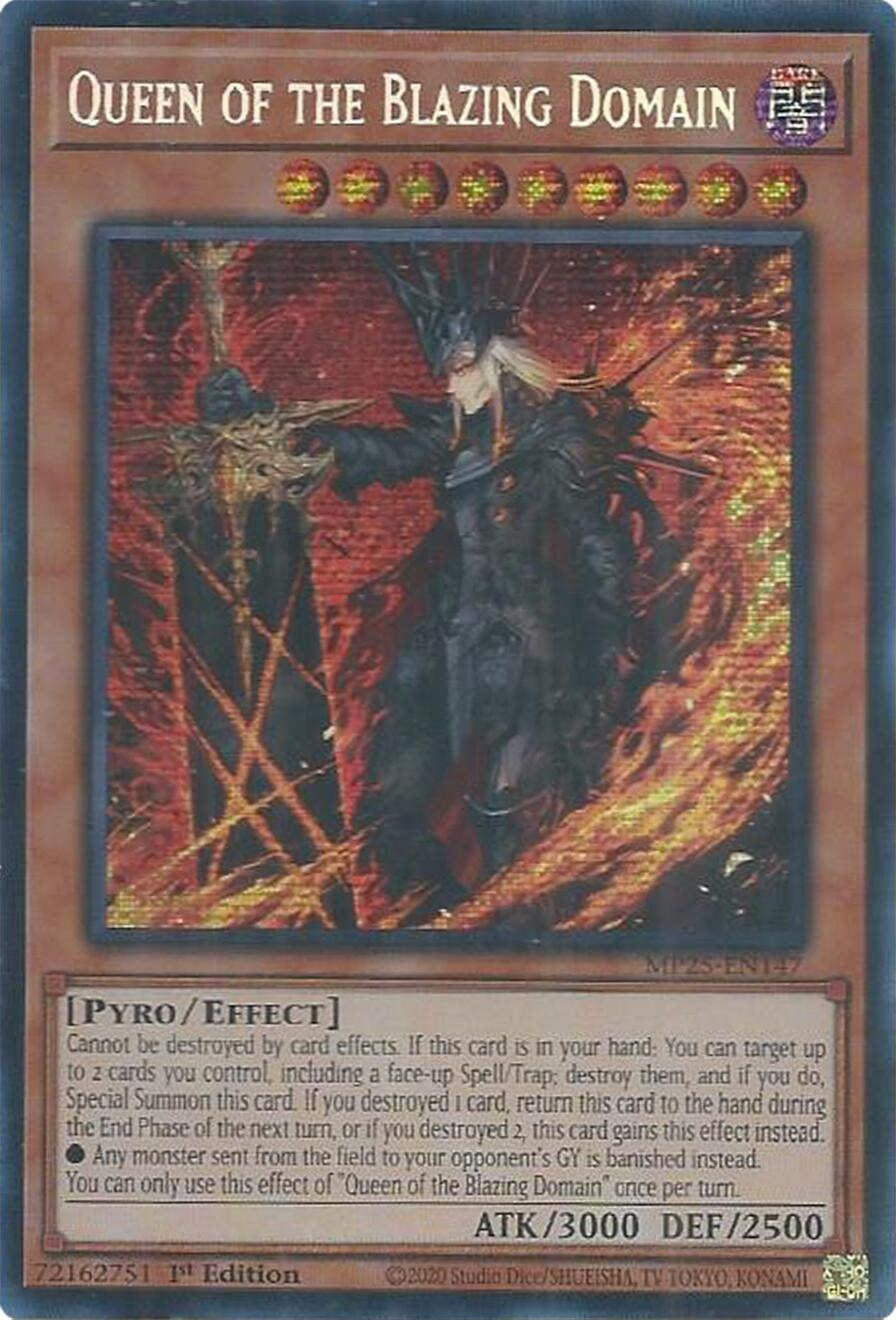 Queen of the Blazing Domain (MP25-EN147) (MP25)