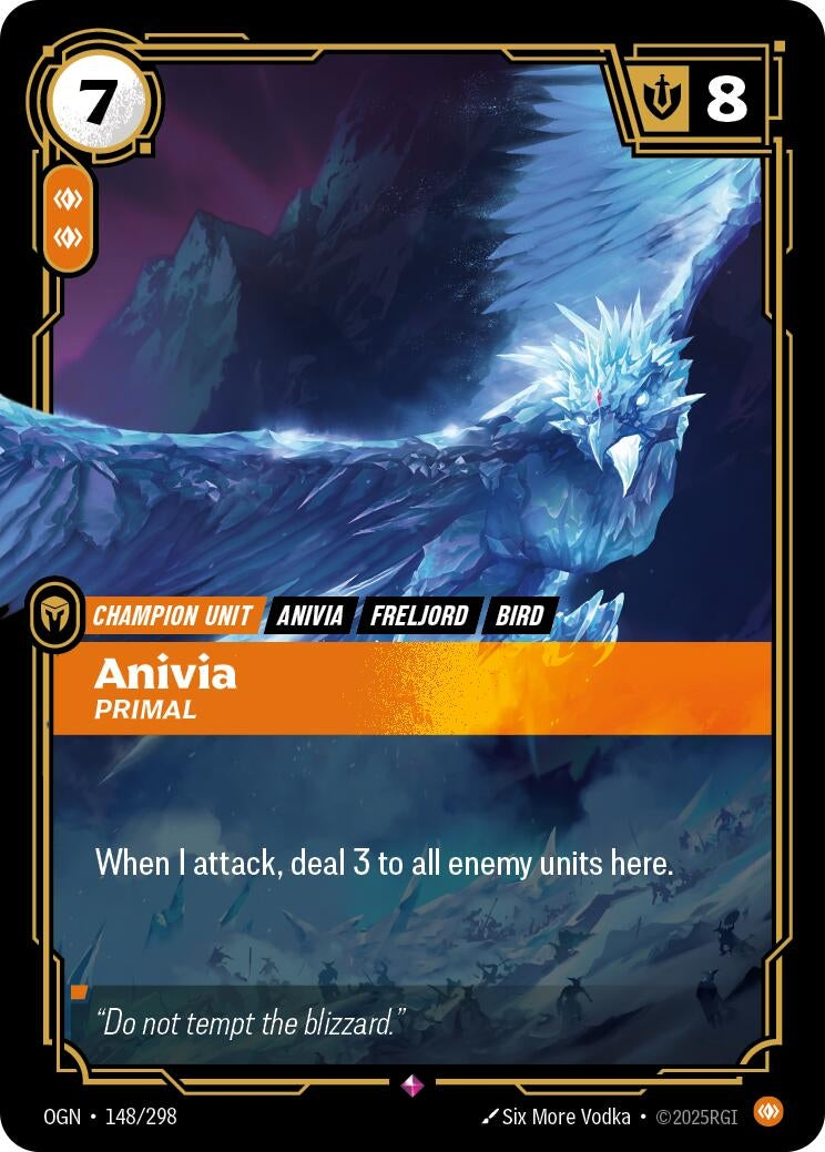 Anivia - Primal (148/298) (OGN)