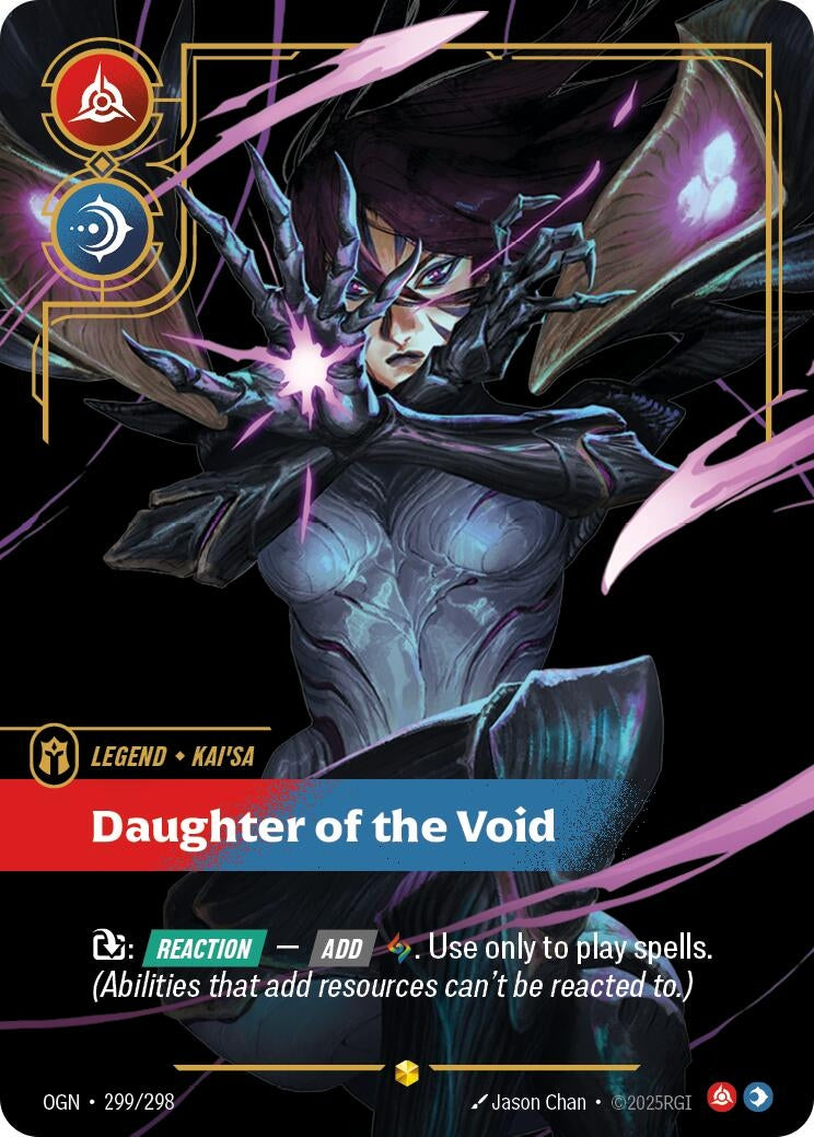 Kai'Sa - Daughter of the Void (Overnumbered) (299/298) (OGN)
