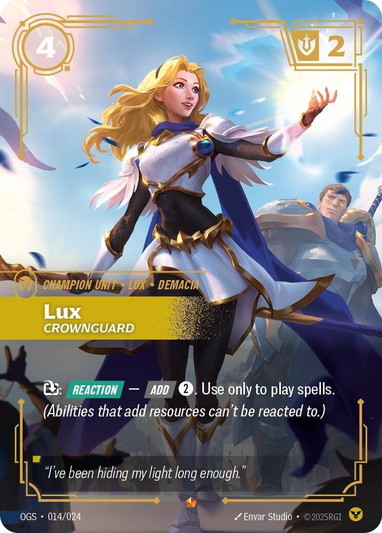 Lux, Crownguard (014/024) (OGS)