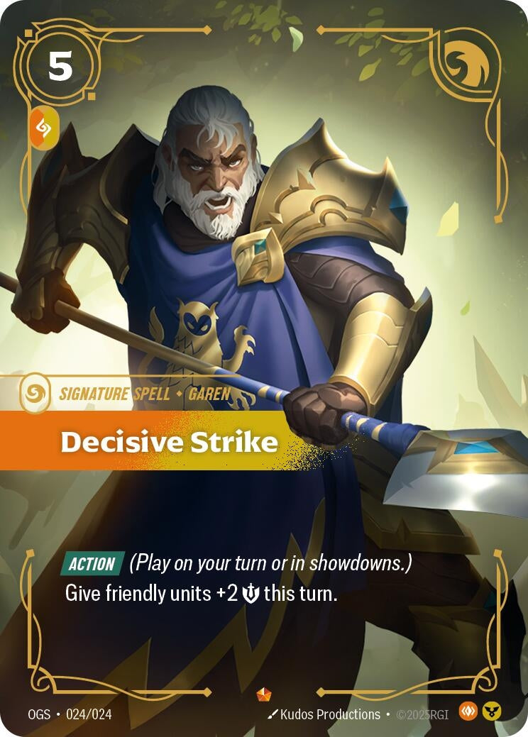 Decisive Strike (024/024) (OGS)