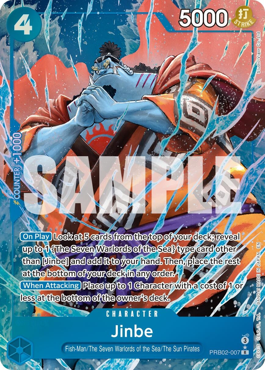 Jinbe - PRB02-007(Alternate Art) (PRB02-007) (PRB-02)