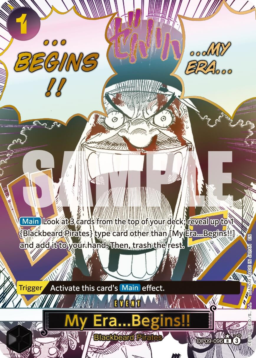 My Era...Begins!! (Alternate Art) (OP09-096) (PRB-02)