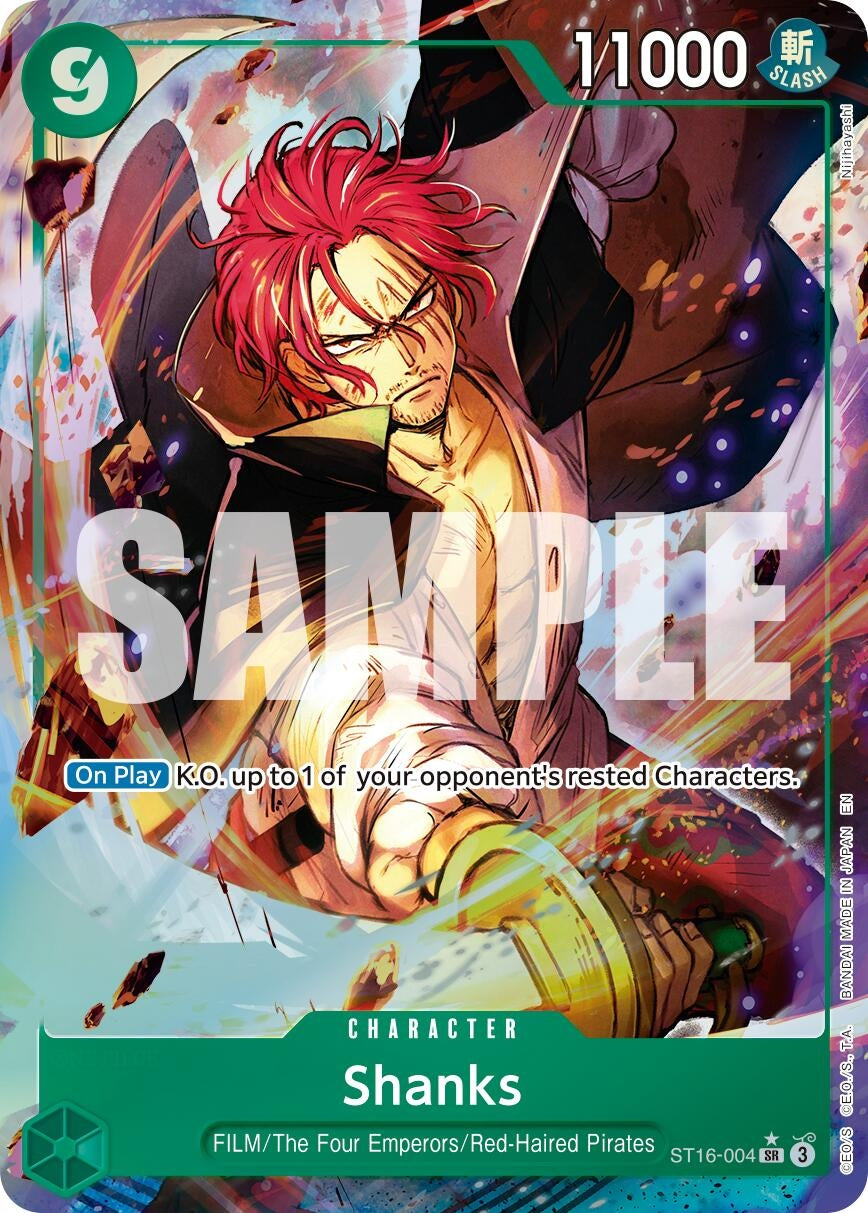 Shanks - ST16-004 (Alternate Art) (ST16-004) (PRB-02)