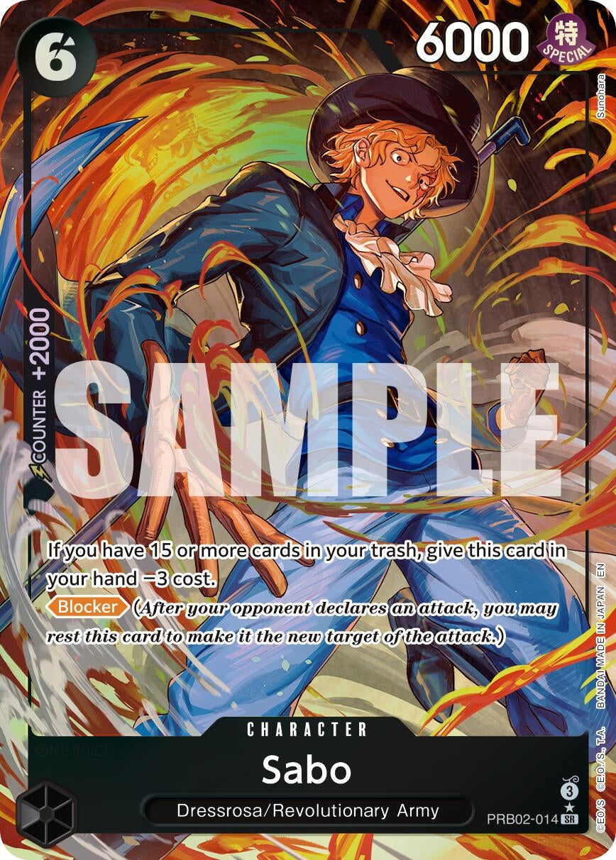 Sabo - PRB02-014 (Alternate Art) (PRB02-014) (PRB-02)