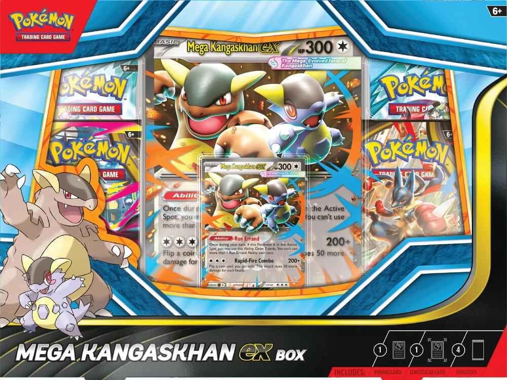 Mega Kangaskhan ex Box - Miscellaneous Cards & Products (MCAP) PRESALE
