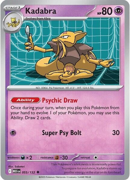 Kadabra (055/132) (MEG)