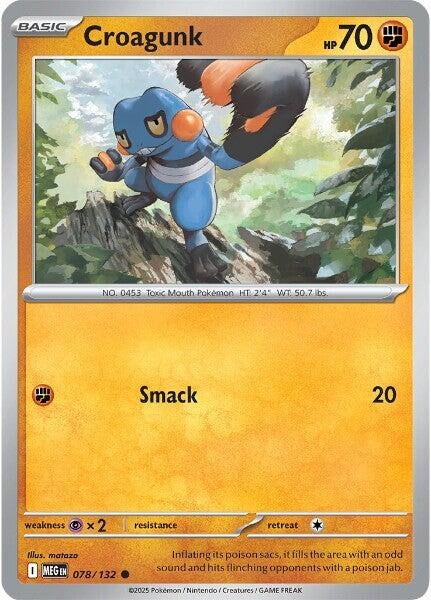 Croagunk (078/132) (MEG)