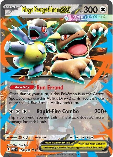 Mega Kangaskhan ex (104/132) (MEG)