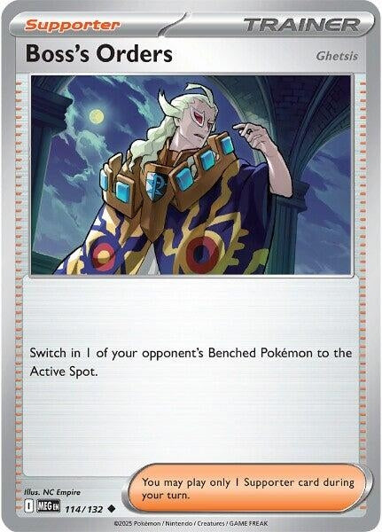Boss's Orders [Ghetsis] (114/132) (MEG)