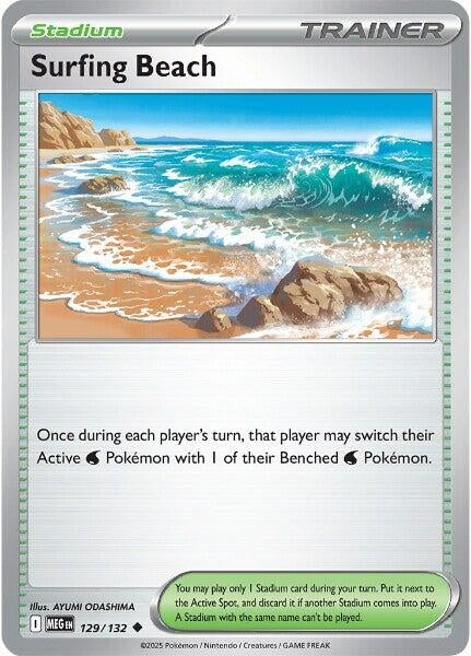 Surfing Beach (129/132) (MEG)
