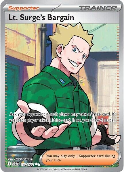 Lt. Surge's Bargain (170/132) (MEG)