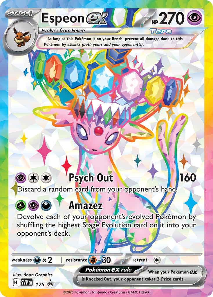 Espeon ex - 175 (SVP 175) (SVP)