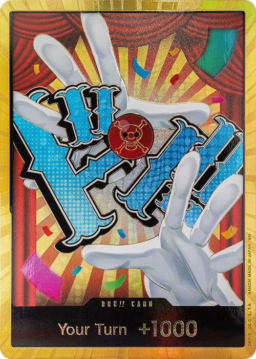 DON!! Card (Buggy) (Gold) (PRB-02)